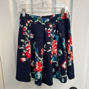 La Maison Simons - Pleated Floral Skirt